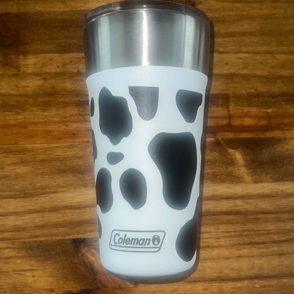 Cow Print Tumbler